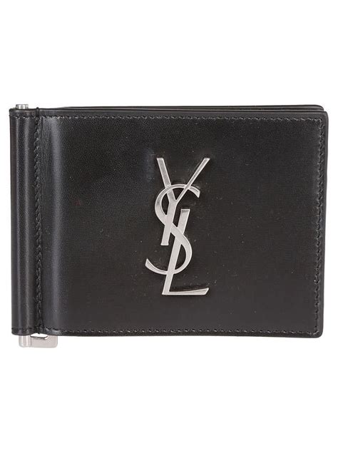 ysl money clip wallet